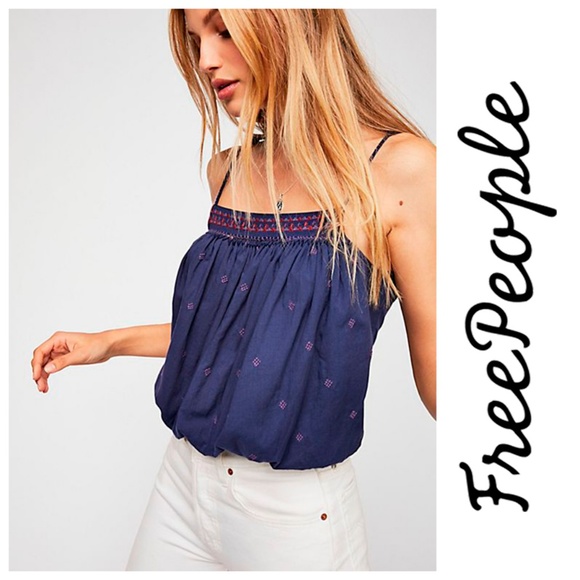 Free People Tops - NEW Free People Eternal Love Embroidered Top